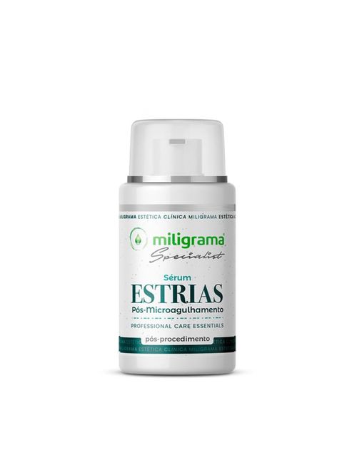 Sérum para Estrias Pós-Microagulhamento Regenerador 50g Miligrama