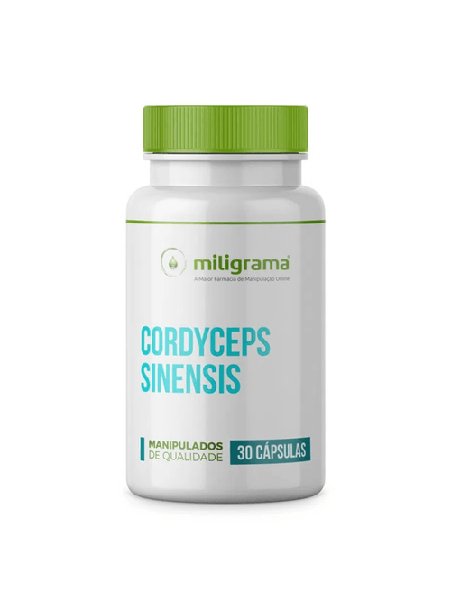 Cordyceps Sinensis 650mg 30 Cápsulas - Miligrama