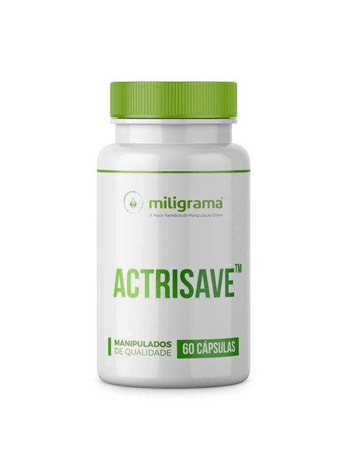 Suplemento Antiqueda Capilar Actrisave 250mg 60 Cápsulas Miligrama