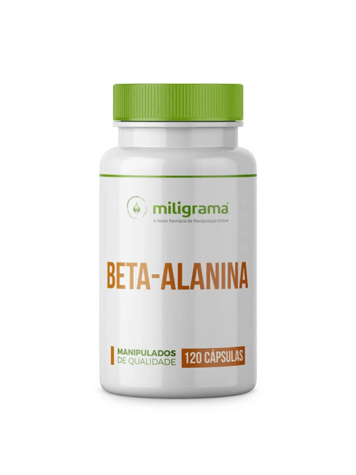 Beta-alanina 500mg 120 Cápsulas