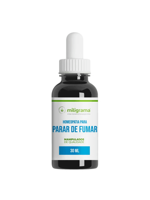 Homeopatia para Parar de Fumar 30ml Gotas - Miligrama