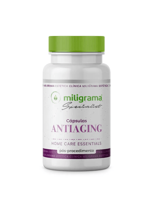 Cápsulas Antienvelhecimento 30 Doses Cápsulas - Miligrama