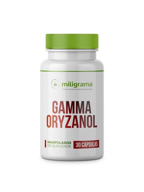 Gamma Oryzanol 300mg 30 Cápsulas Miligrama