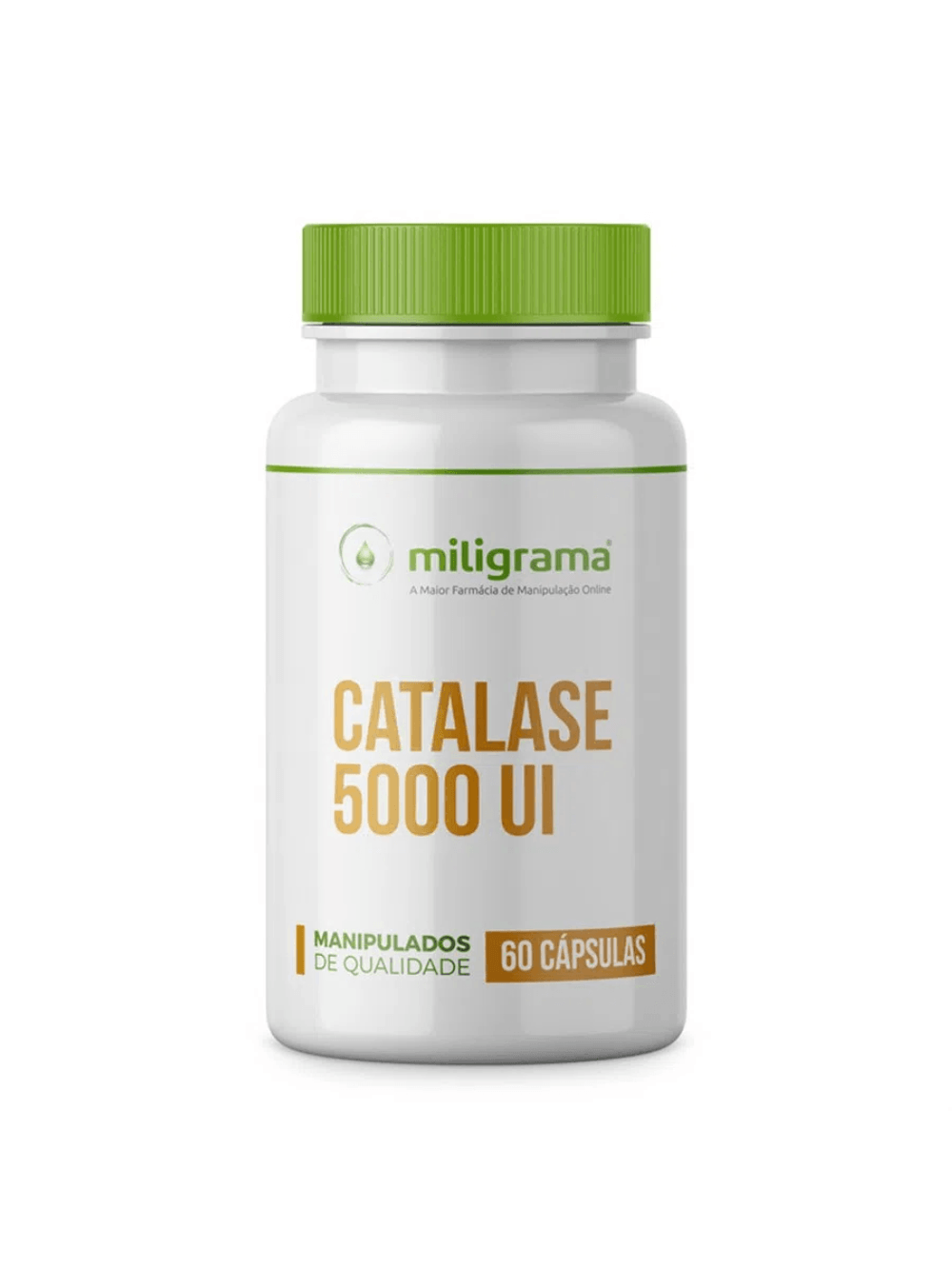 Encontraproduto.com.br - Catalase 5000UI 60 Cápsulas