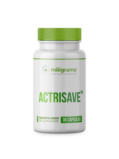 Suplemento Antiqueda Capilar Actrisave 250mg 30 Cápsulas Miligrama