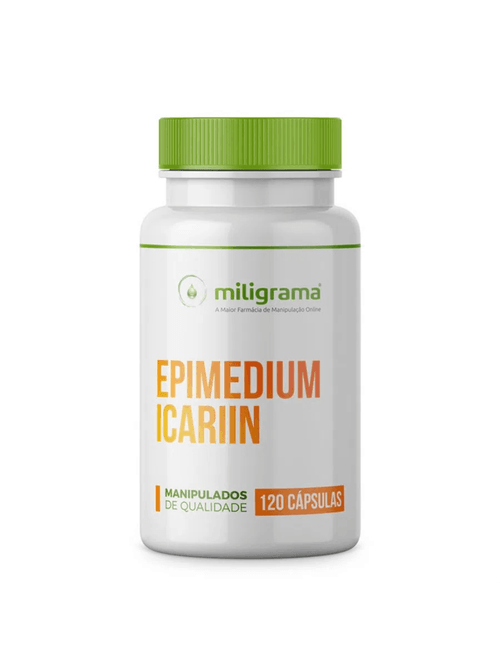 Epimedium Icariin 500mg 120 Cápsulas - Miligrama