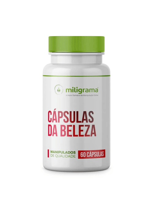 Cápsulas da Beleza Glycoxil Silício Orgânico e Bio-Arct 60 Cápsulas Miligrama