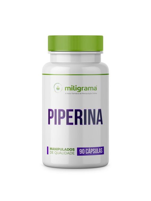 Piperina 15mg 90 Cápsulas - Miligrama