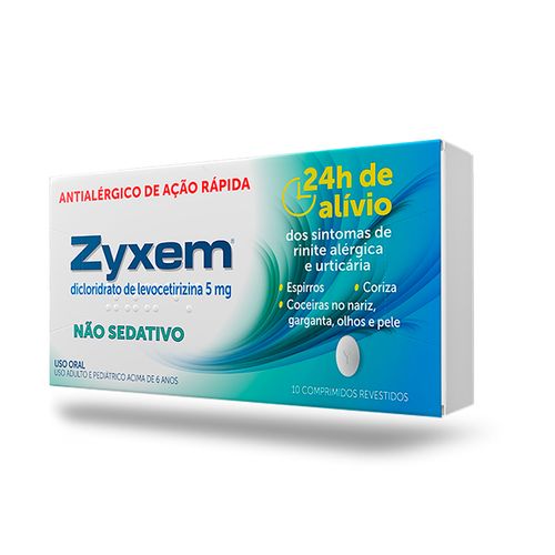 Zyxem 5mg 10 Comprimidos