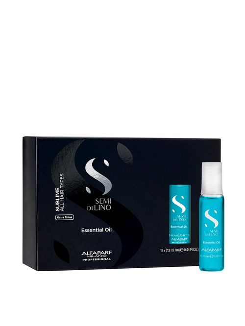 Alfaparf Milano Semi di Lino Sublime Essential Oil - Ampolas Capilares 12x13ml