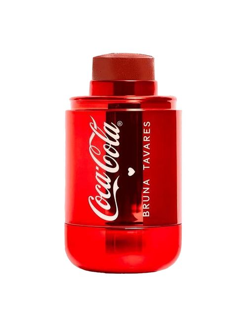 Blush em Bastão Multifuncional Crush Time Rosa 6,65g Bruna Tavares Coca-Cola