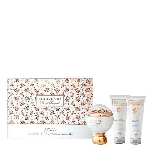 Kit Souvenir Floral Bouquet EDP Feminino 100ml Afnan