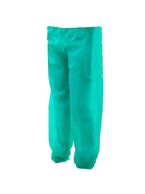 Calça Comprida TNT CorpoAstral Verde Descartável Gramatura 30 - unidade