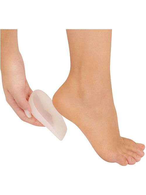 Calcanheira Siligel para Esporão de Calcâneo Tam M Par Silicone Ortho Pauher