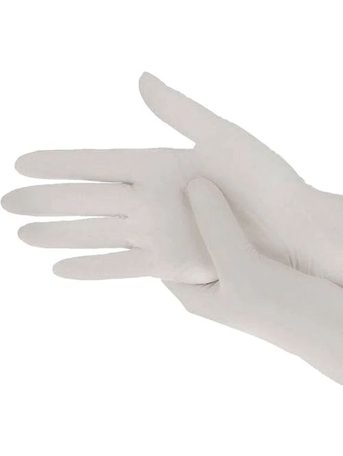 Luva Cirúrgica Estéril de Látex Natural Descarpack - Tamanho 6.5