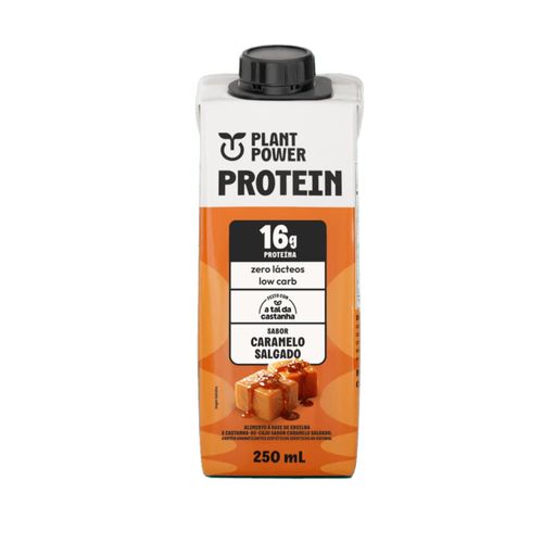Shake Protein Caramelo Salgado 250ml Plant Power