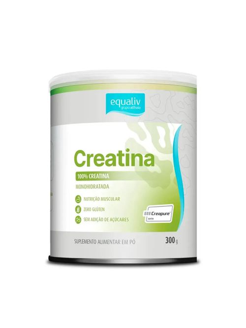Creatina Creapure Monohidratada Pó 300g Equaliv