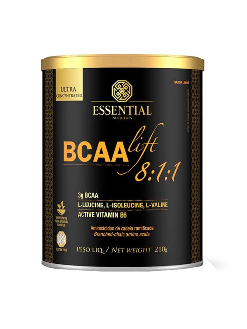 BCAA Lift 8:1:1 Limão Essential Nutrition 210g