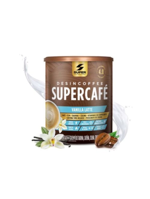 Supercafé Vanilla Latte 220g Super Nutrition