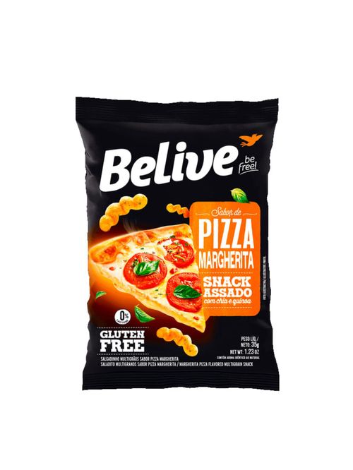 Salgadinho sem Glúten Margherita Belive 35g