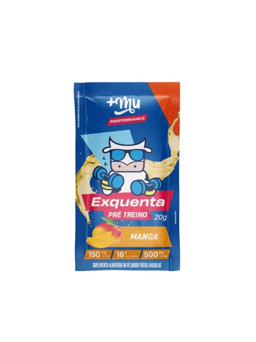 Pré Treino Exquenta Manga Sachê 20g Mais Mu