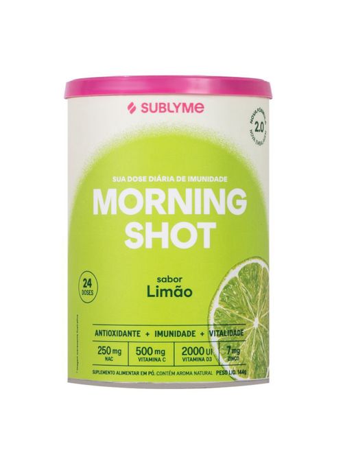 Morning Shot 2.0 Limão 144g Sublyme