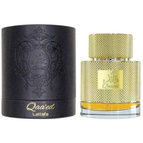 Perfume Unissex Qaa'ed Lattafa Eau De Parfum 100ml Amadeirado Oriental