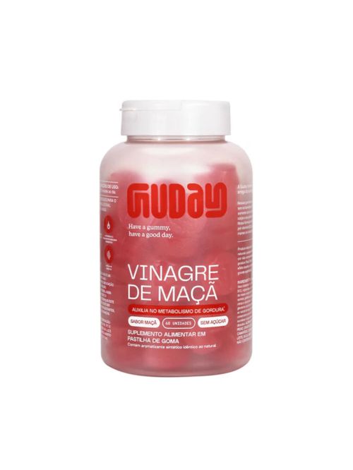 Vinagre de Maçã em Gomas com Vitamina B12 60 Gomas Guday