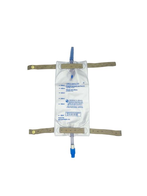 Coletor Urinário de Perna Adulto Sistema Fechado 500ml - unidade