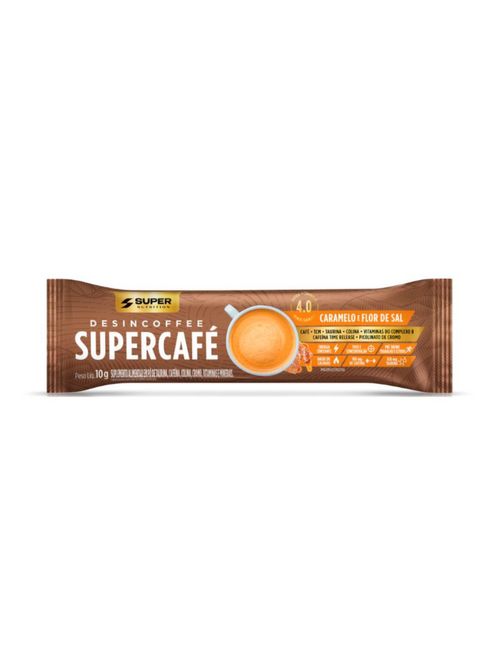 Supercafé Caramelo e Flor de Sal Stick 10g Super Nutrition