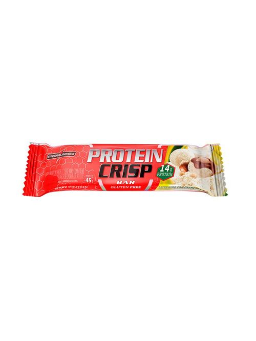 Barra de Proteína Protein Crisp Leite Ninho Avelã 45g Integralmedica