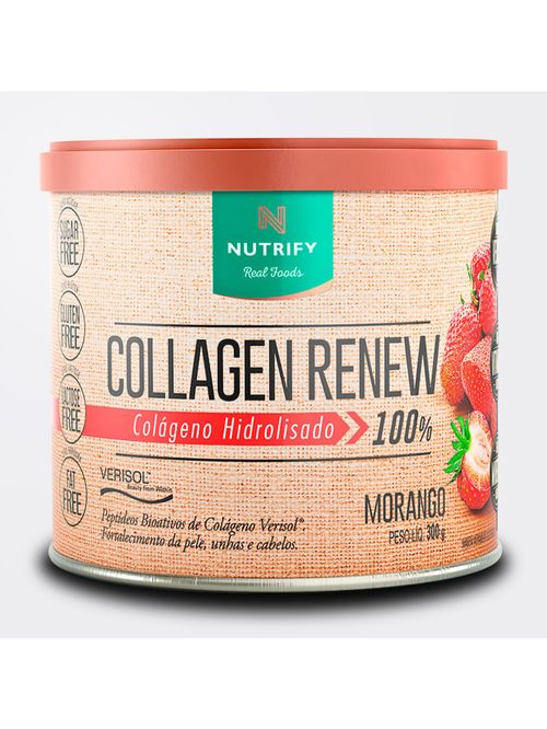 Collagen Renew Morango Nutrify 300g