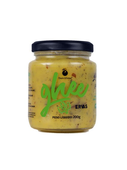 Manteiga Ghee Ervas e Limão Zero Lactose 190g Dom Afonso