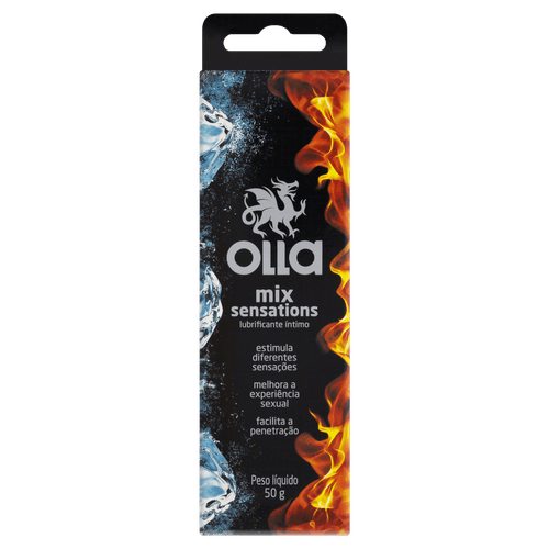 Lubrificante Intimo Olla Mix Sensations - 50g
