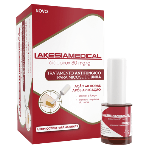 Lakesiamedical 80mg/g Esmalte - 3g
