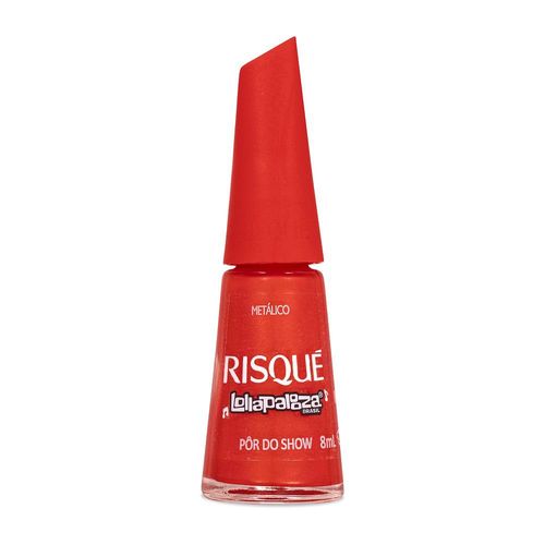Esmalte Metálico Pôr do Show Lollapalooza Brasil Risqué - 8ml