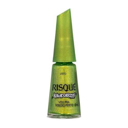 Esmalte Efeitos Vou pra Verde Perto Lollapalooza Brasil Risqué - 8ml