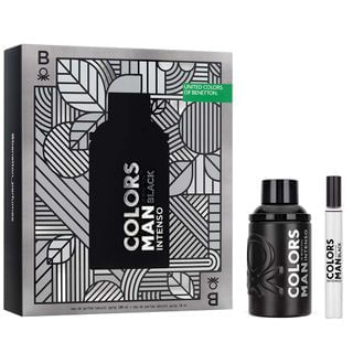 Kit Perfume Masculino Benetton United Dreams One Man Show Black EDT 100ml + Desodorante 10ml