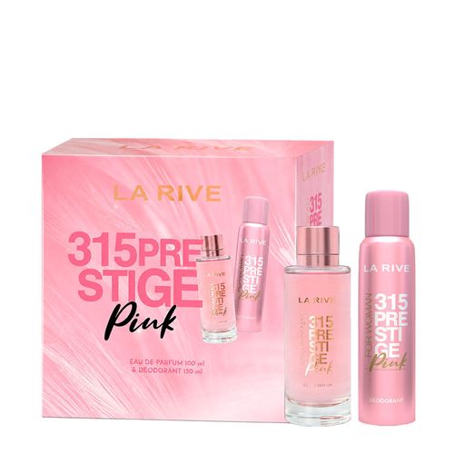 Kit Perfume La Rive 315 Prestige Pink Feminino EDP 100ml + Desodorante 150ml