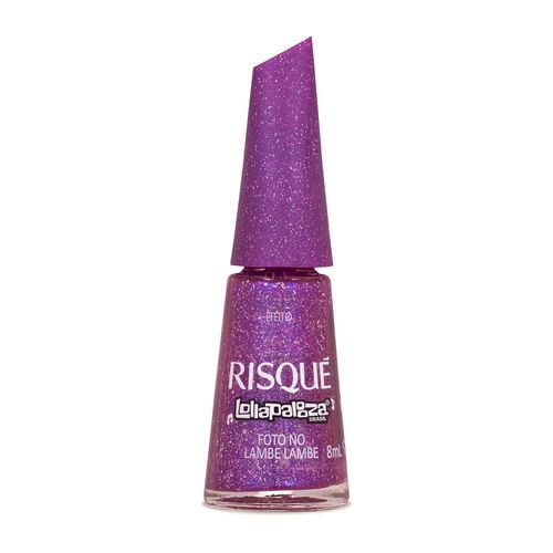 Esmalte Efeitos Foto no Lambe Lambe Lollapalooza Brasil Risqué - 8ml