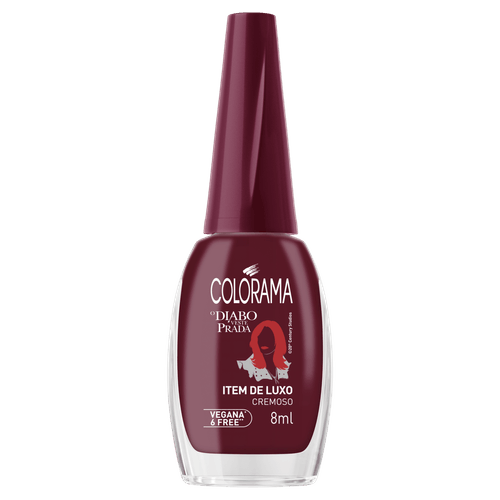 Esmalte Cremoso Item de Luxo O Diabo Veste Prada Colorama - 8ml