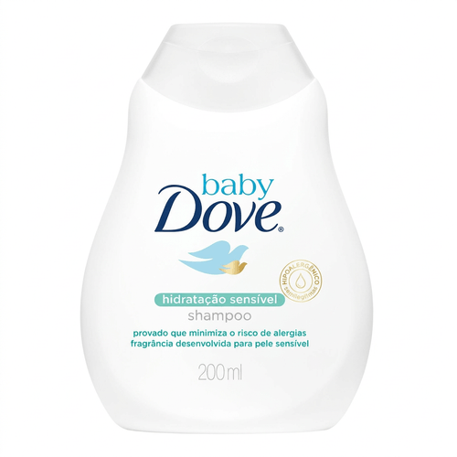 Shampoo Baby Hidratação Sensível  200ml   -  Dove