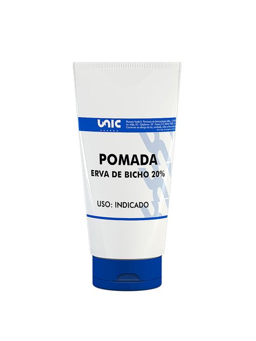 Pomada Erva De Bicho  Para Hemorroida - 100Gr