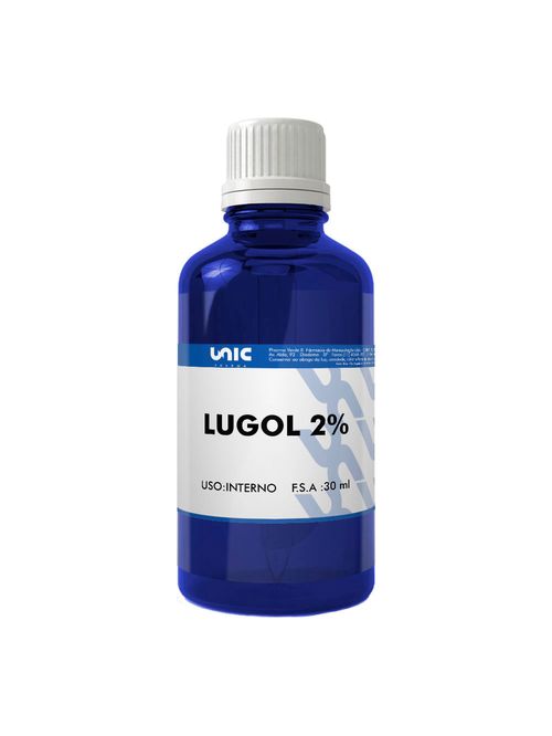 Lugol 2% Iodo Inorgânico 30 Ml