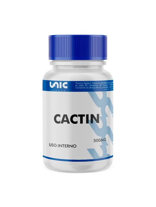 Cactin 500mg 30 Cápsulas - Unicpharma