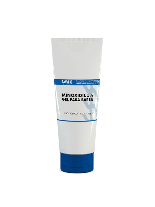 Minoxidil 5% em gel para barba 120g