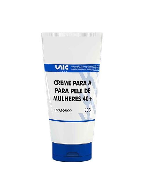 Creme Auxiliar indicado para mulheres Acima de 40 anos 30g
