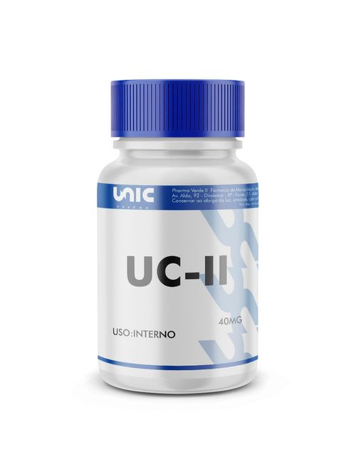 Colágeno Tipo 2 UC-II 40mg 60 Cápsulas Unicpharma