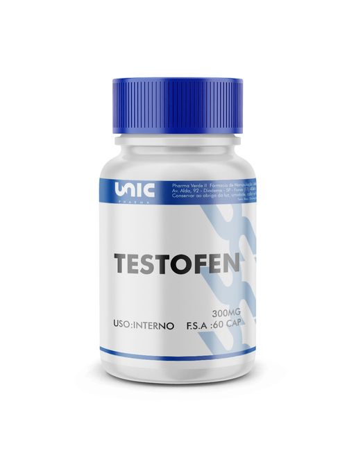 Testofen 300mg com selo de autenticidade 90 Doses