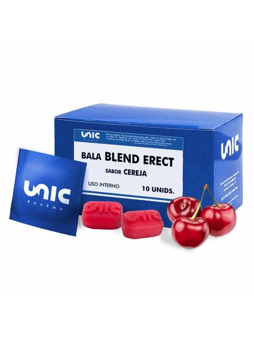Blend Erect (Bala) - 10unids Cereja